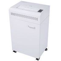 SUNWOOD Heavy Duty Paper Shredder 3.8X30mm 25 Sheets Micro Cutting Industrial Shredder White Paper Credit Card