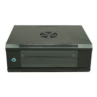 4U Network CCTV Metal Server Rack 6U 9U 12U Network Cabinet Fully Welded Wall Mounted Data Center System Server Rack