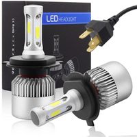 Hot selling S2 Cob car headlight H1 H4 H7 H13 H11 48w 12000lm high power LED car headlight bulb