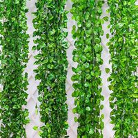 Artificial green reptile reptile climbing ceiling decoration vine money plant twine indoor