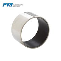 MB 2025 DU plain bearing, split bushing type PAP P10, PTFE lined steel backed bushing