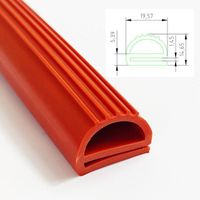 Universal oven door sealing strip, high temperature resistant silicone baking strip