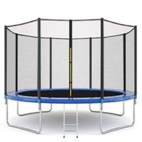 6FT 10FT 14TF 16FT outdoor fitness equipment for adults and children fitness elastic trampoline outdoor large trampoline