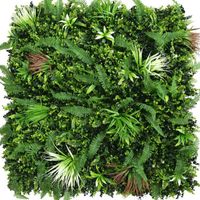 Green artificial plant wall grass decoration outdoor grass wall